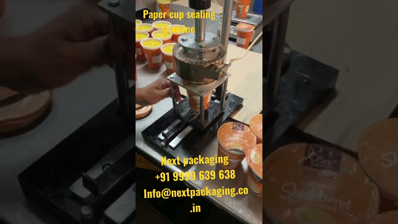 Versatile Sealing Machine for Various Beverages and Snacks