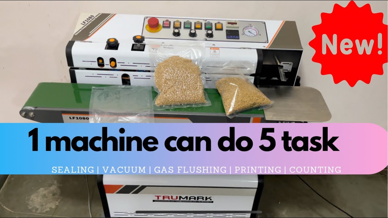 Versatile Vacuum Packaging Machine: Combining Vacuum Sealing, Gas Flush, and Printing Versatile Vacuum Packaging Machine: Combining Vacuum Sealing, Gas Flush, and Printing