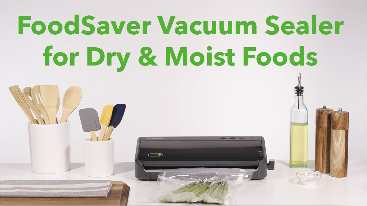 Versatile Vacuum Sealer: Dry & Moist Food Packing Machine