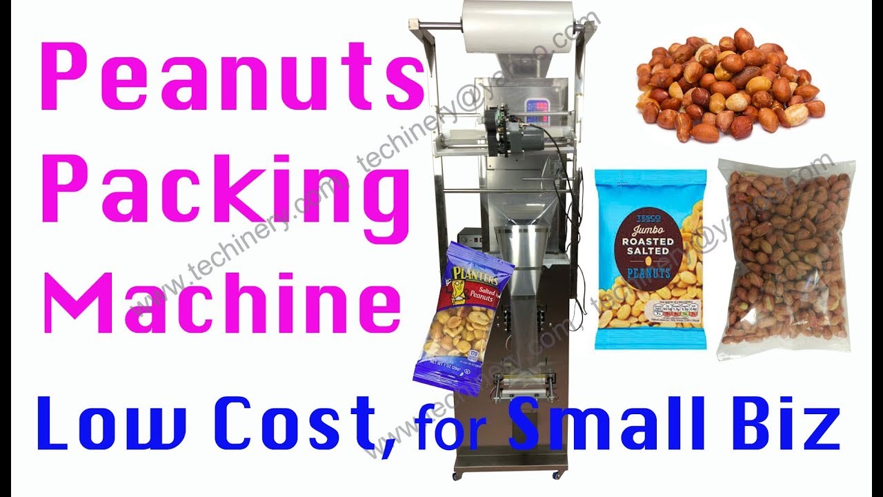 Vertical Form Fill Seal Machine for 500g Peanut Packing