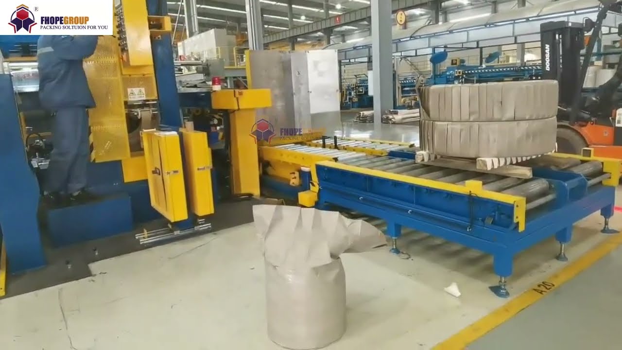Vertical Slitting Coil Packing Line