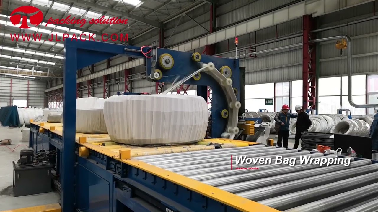 Wire Coil Wrapping Line: Streamlined Packaging Solution for Steel Products
