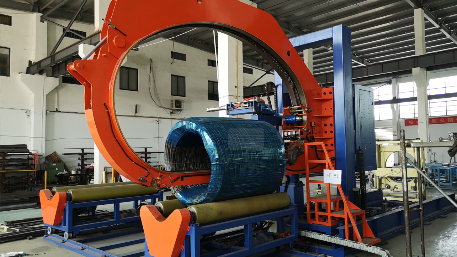 coil packing machines, automated packaging, industrial automation