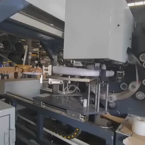 Metal coil packaging line