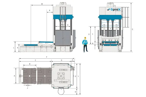 Die Spotting Press YC High Precision Series | Mold Machine | Shunxing - Image 2