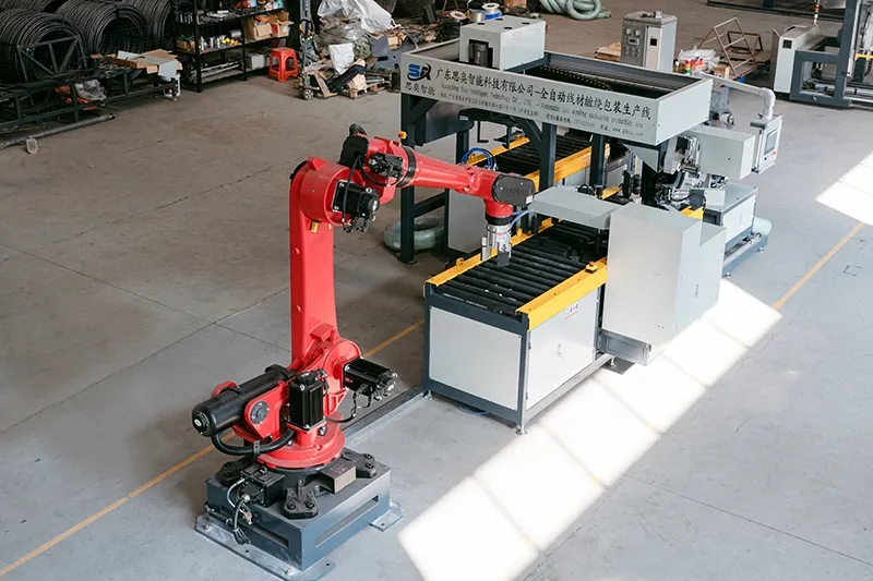 Automatic Wire Coil Packaging Line