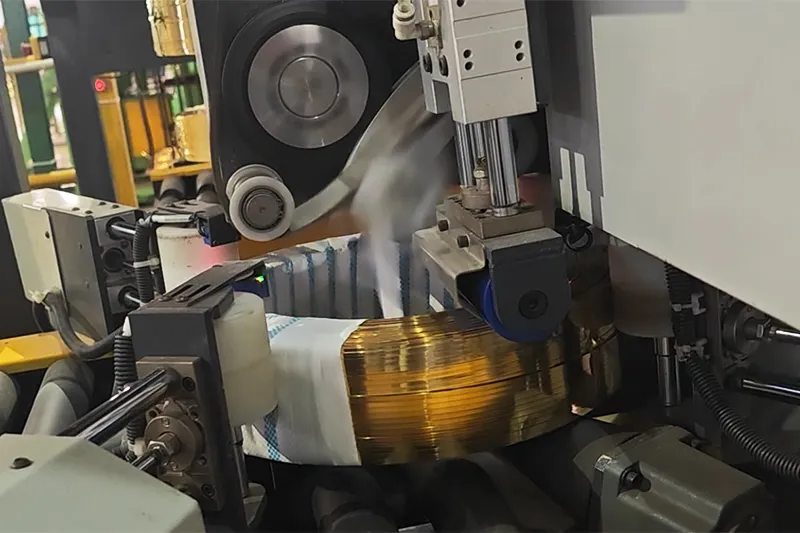 Horizontal Coil Wrapping Machine