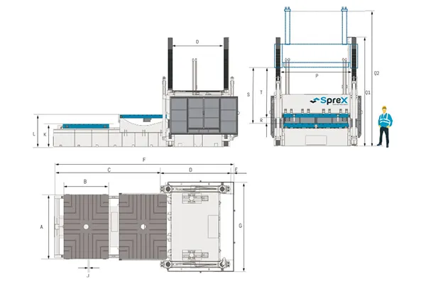 Mold Spotting Machine