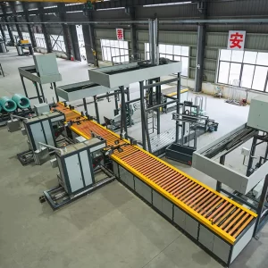 Horizontal Wire Coil Packaging Line | Horizontal coil wrapper | Siao