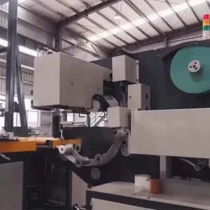 Horizontal coil wrapper