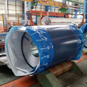 Metal coil handling automation