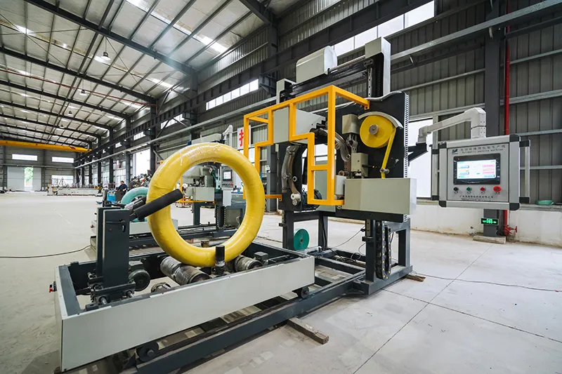 semi-automatic coil wrapper