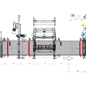 Line designed to develop complete packaging in the ceramic sector