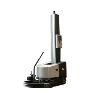 Automatic stretch wrapping machine