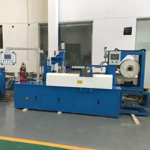 Wire coil packaging equipment
