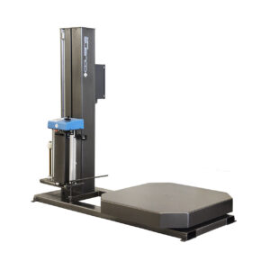 semi-automatic pallet wrapper