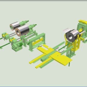 automatic hot rolled coil packaging line