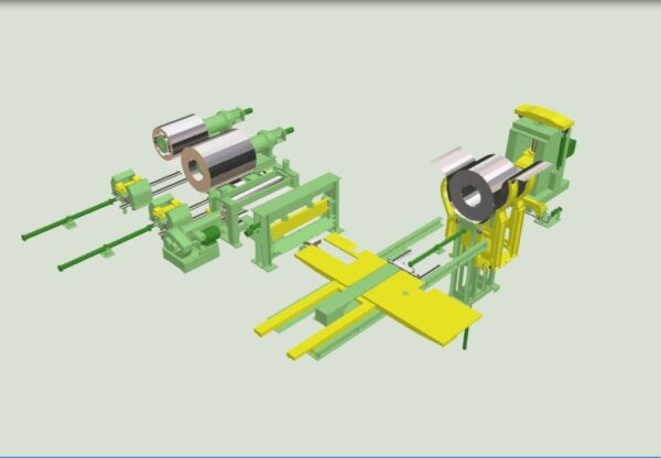 automatic hot rolled coil packaging line
