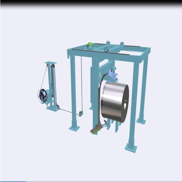 automatic cold rolled coil packaging line