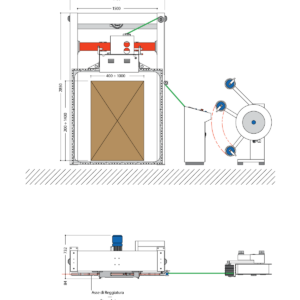 In the section you will find the SH-R80 strapping machine for packaging