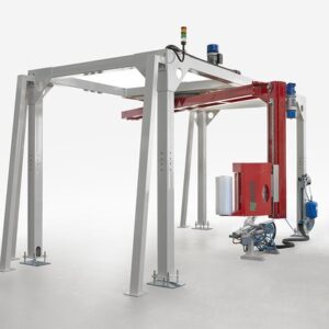 vertical strapping machine