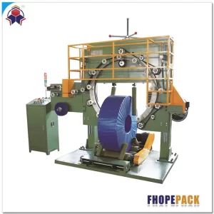 Economic Steel coil wrapping machinery | Steel coil roll wrapping machine
