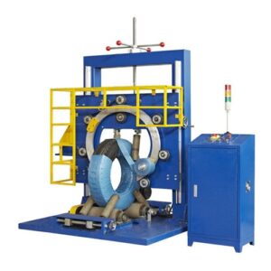 Tyre wrapping machine