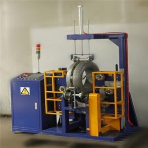 Tyre stretch wrapper and tire film packing machine