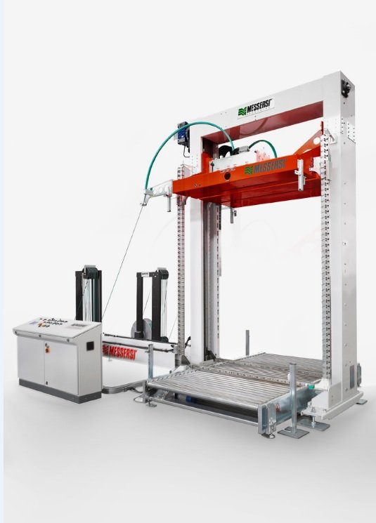 Vertical strapping machine