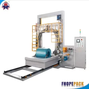 Steel wire wrapping machine | Steel wire packing machine for sale