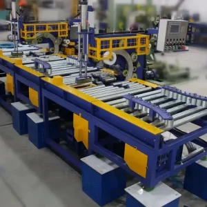 steel coil wrapping machine