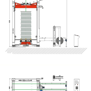 vertical strapping machine