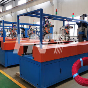 4 Point Cable Wire Coiler And Binding Machine With Coil Max. OD600mm