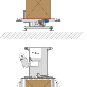 RTA: the rotary table wrapping machine for pallet transport