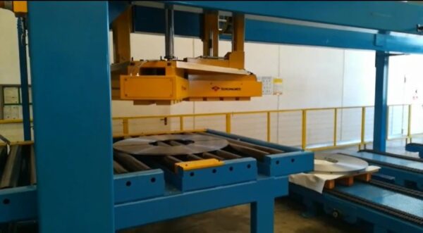 automatic coil strapping