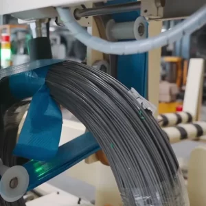 Automated Wire Coil Packaging Equipment | Coil Wrapping Machine | Siao