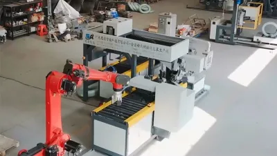 Horizontal coil wrapping