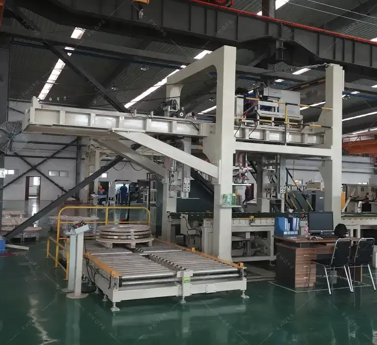 Steel coil packing line — Single-source turnkey lines (example: an FPL-series automatic line) make one integrator accountable for throughput, cycle time and acceptance.